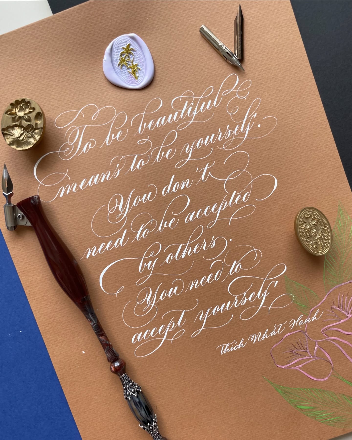 Calligraphy work